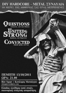 Questions, United & Strong, Convicted